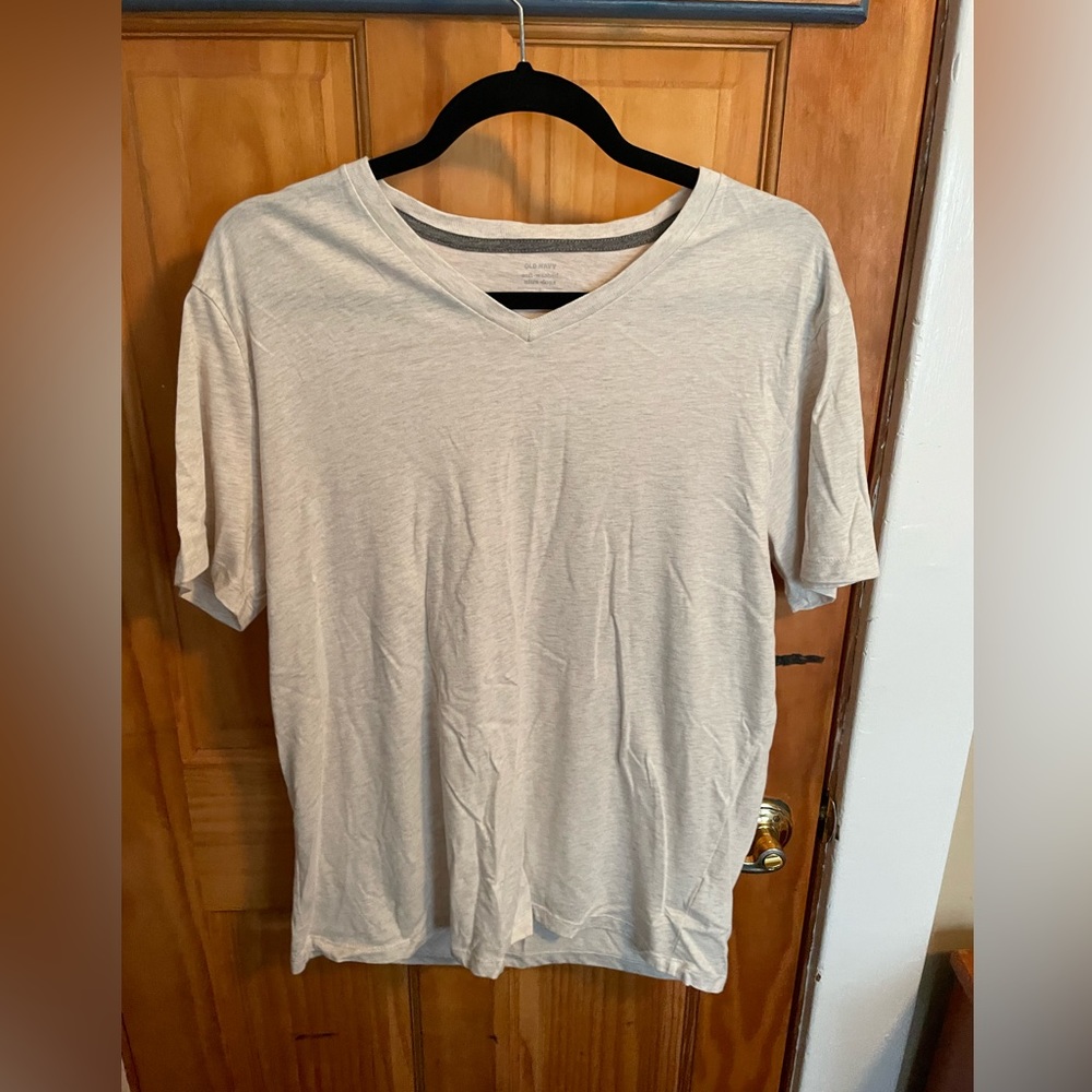 Old navy vneck T-shirt. Large
